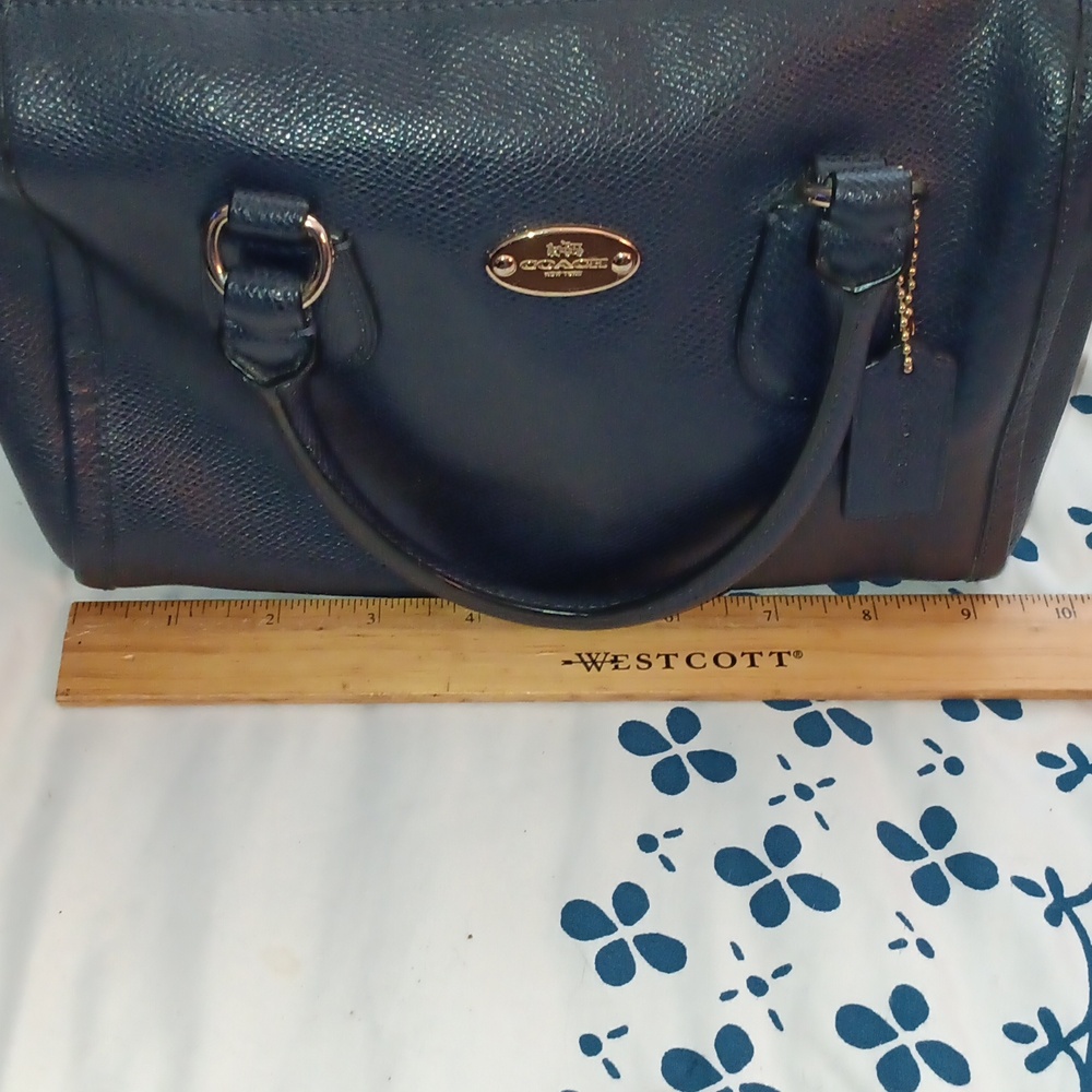 COACH BENNETT BOSTON SATCHEL CROSSBODY - Picture 14 of 15